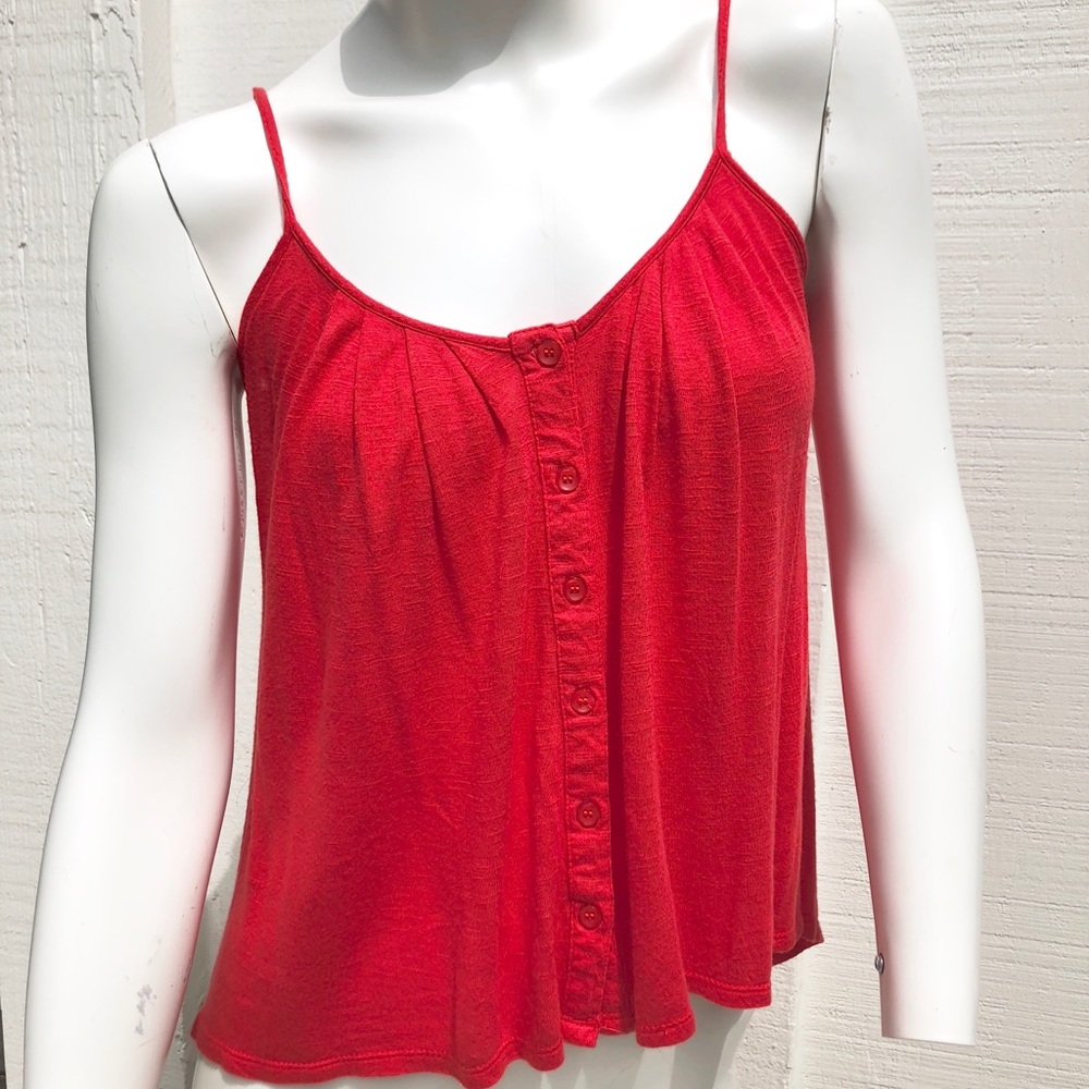 Red Top with Adjustable Straps